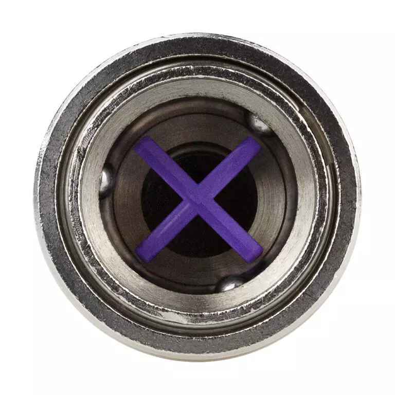 Коннектор для шланга латунный 1/2&quot; с аквастопом MPF ДС.070678