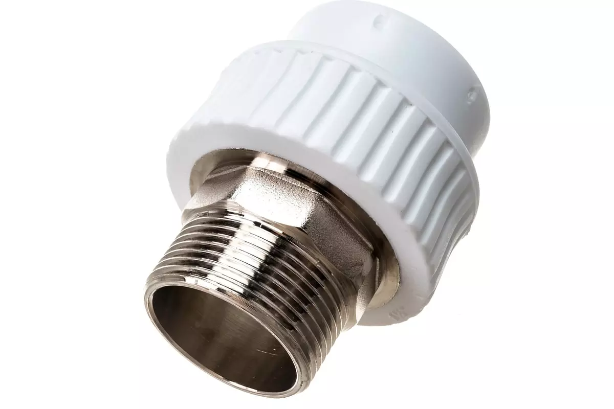 Муфта полипропиленовая комбинированная под ключ 40х1 1/4 НР RTP 10668