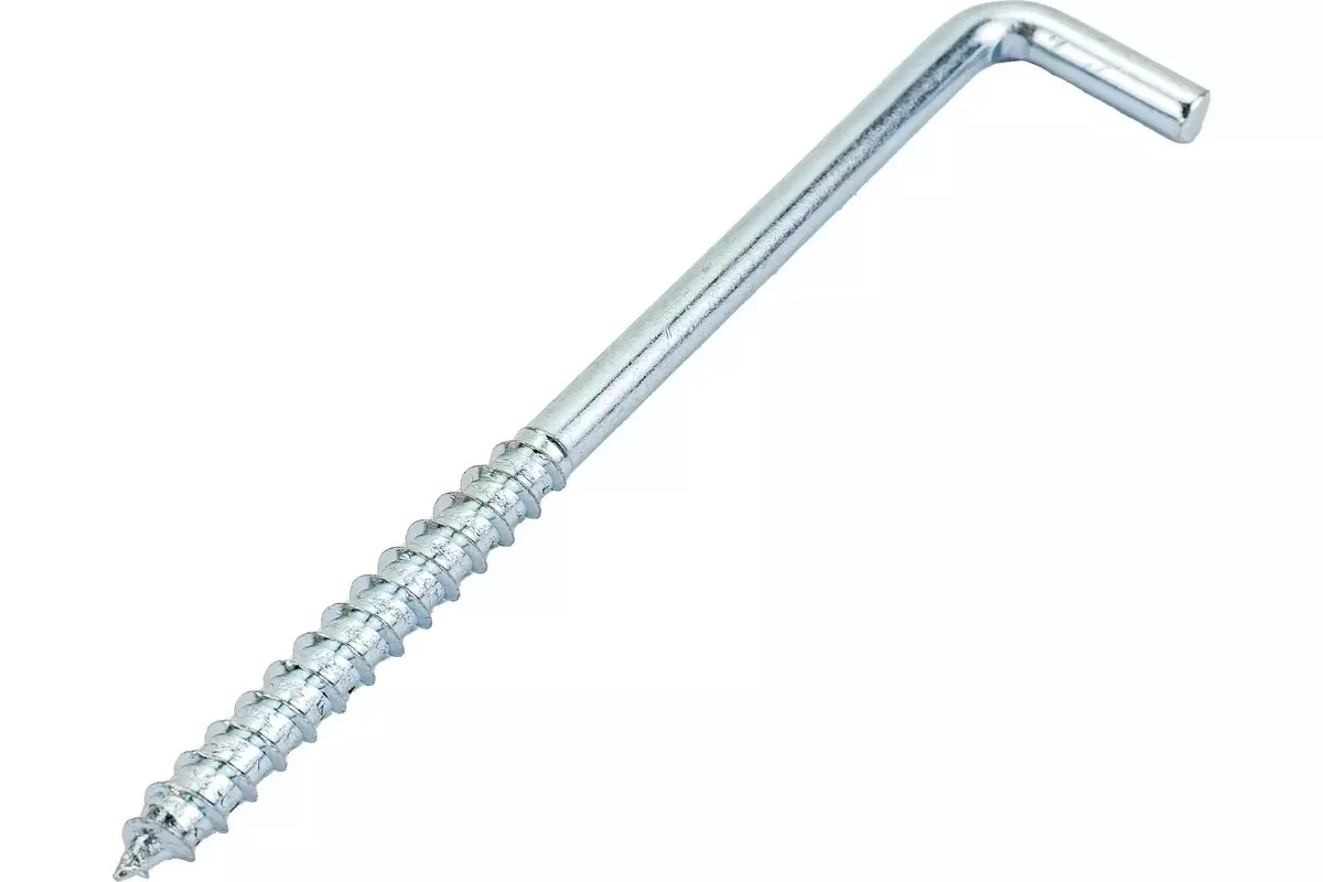 Шуруп-костыль 6х100 SteelRex цинк 1шт