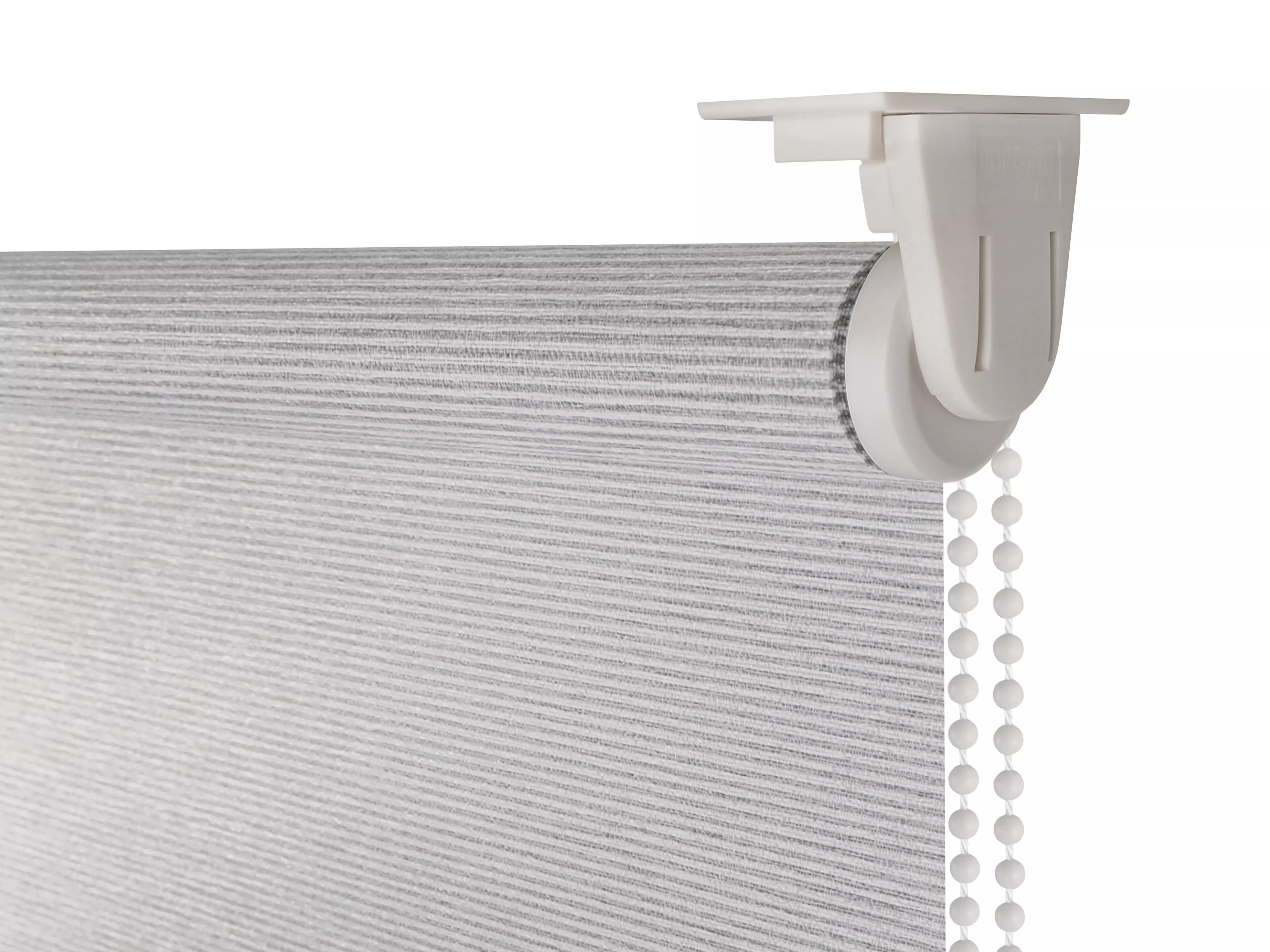 Рулонная штора страйп 180 (176)*180 см светло-серый Магеллан