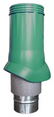 Выход вентиляционный изолированный D125/160, зеленый для нанодефлектора VWO 125-160 Green