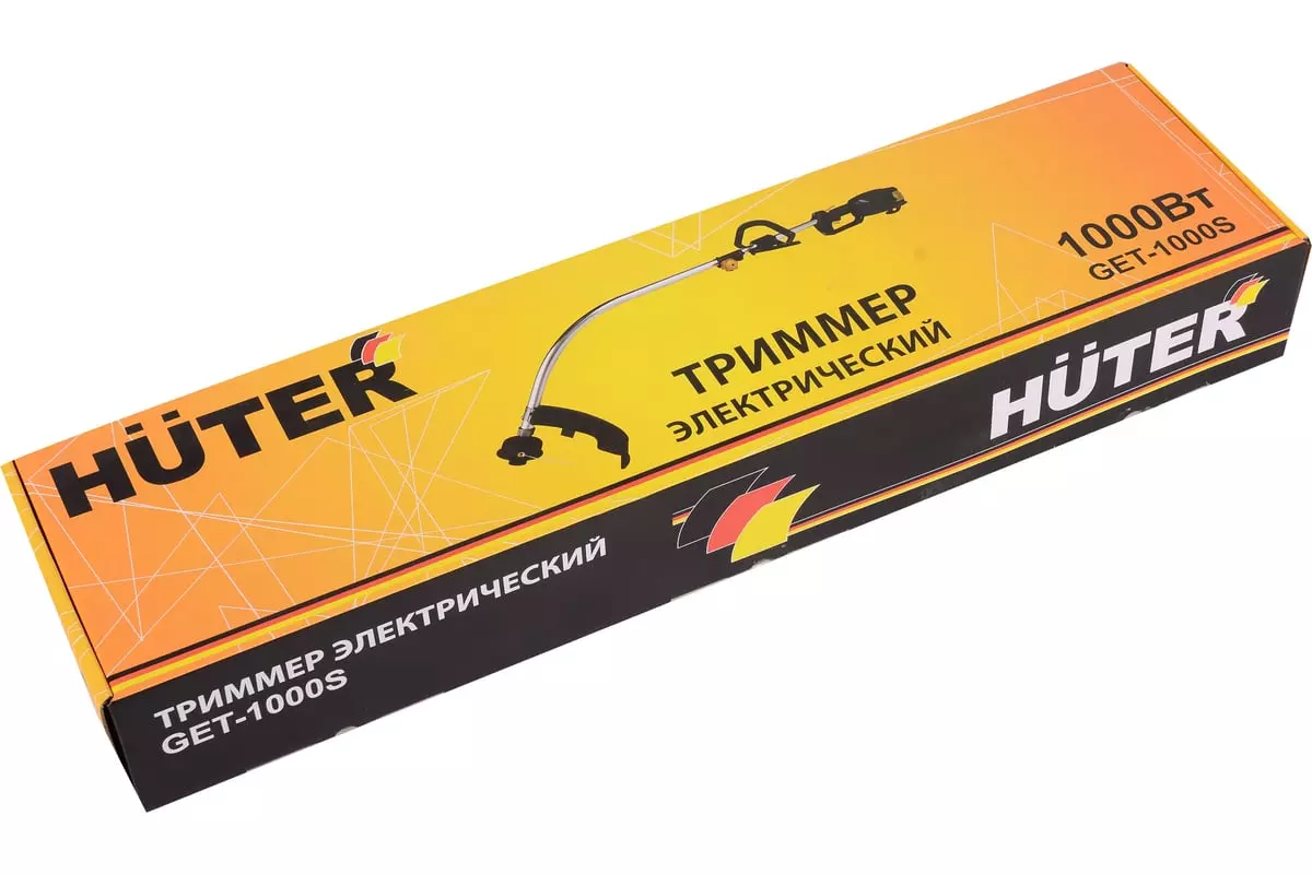 Триммер электрический 1000Вт HUTER GET-1000S 7600об/мин