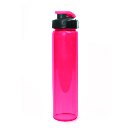 Бутылка для воды со шнурком 500 мл &quot;HEALTH and FITNESS&quot;, straight, красный КК0160
