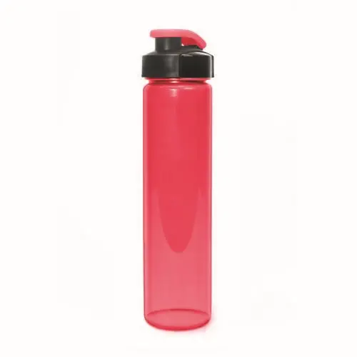 Бутылка для воды со шнурком 500 мл &quot;HEALTH and FITNESS&quot;, straight, красный КК0160