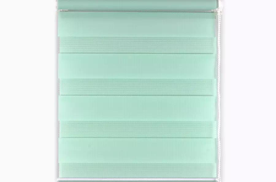 Рулонная штора день-ночь 200 (196)*160 см светло-зеленый Магеллан