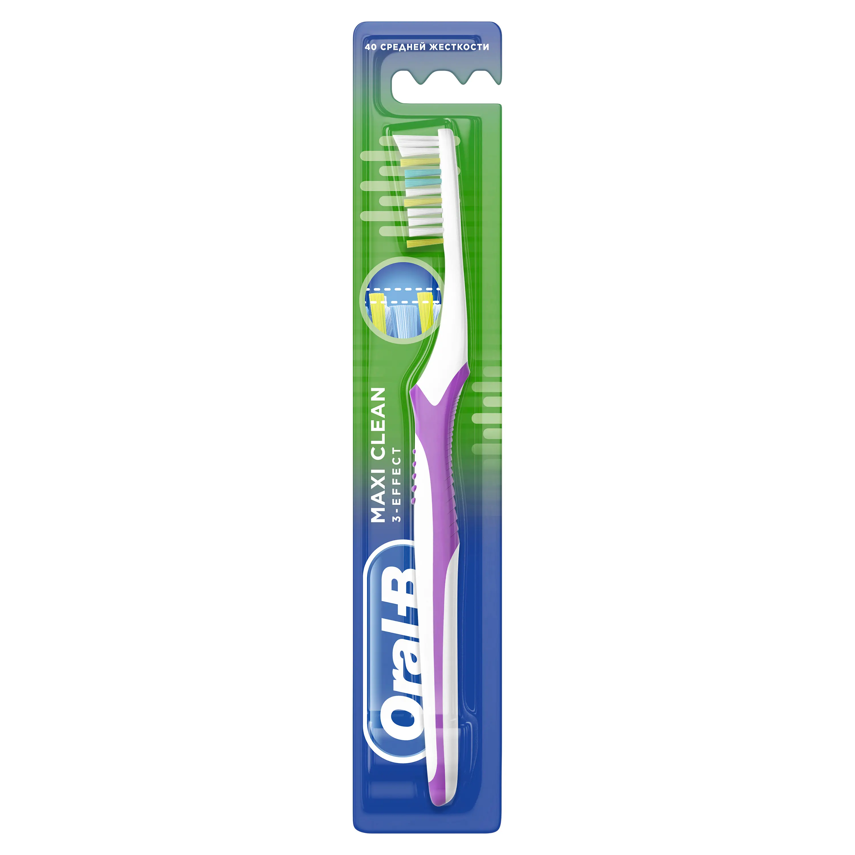 Зубная щетка Oral-B 3_Effect Maxi Clean 40 средняя