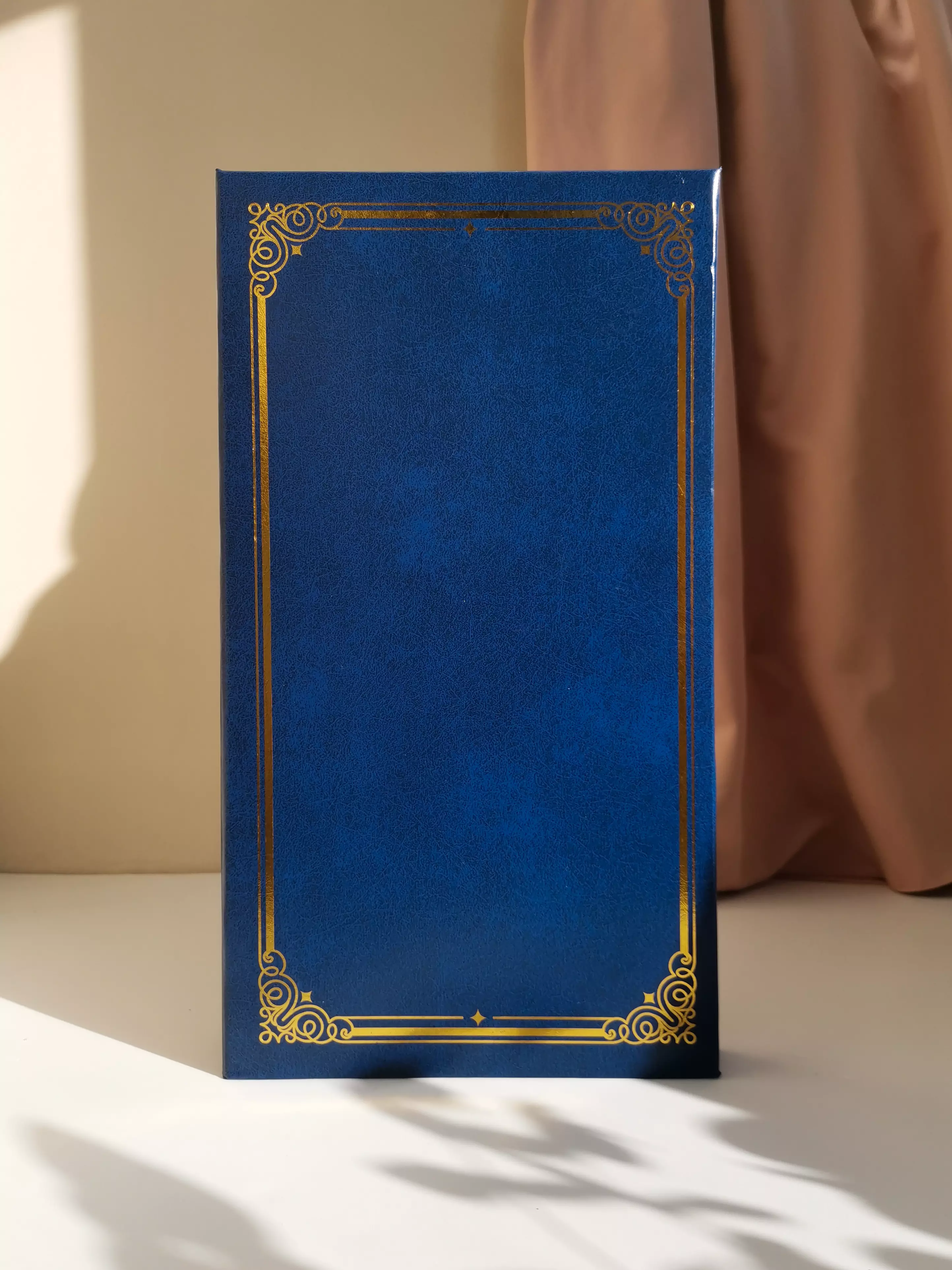 Фотоальбом на 300 фото 10х15 см, винил. обложка, пластик. листы classique синий