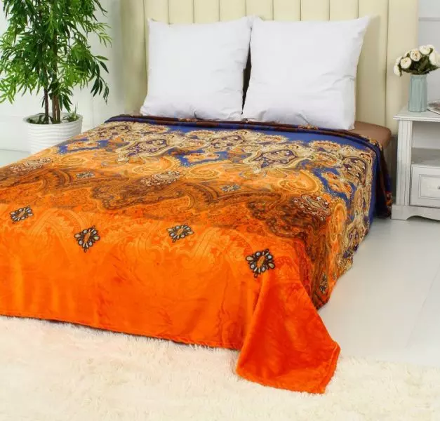 Плед 180*210 см велсофт восток Душечка