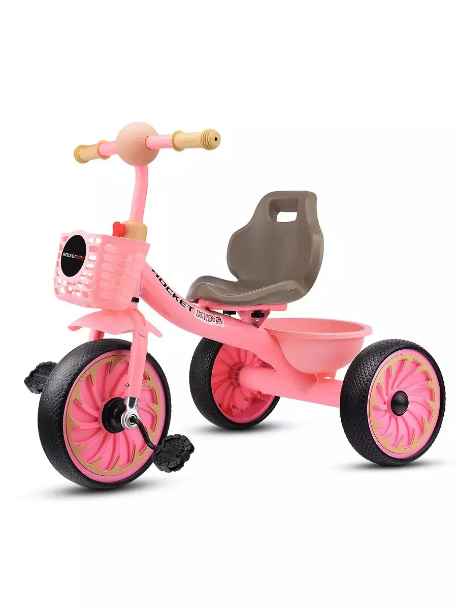 Велосипед трехколесный Rocket MLX-107-PK розовый