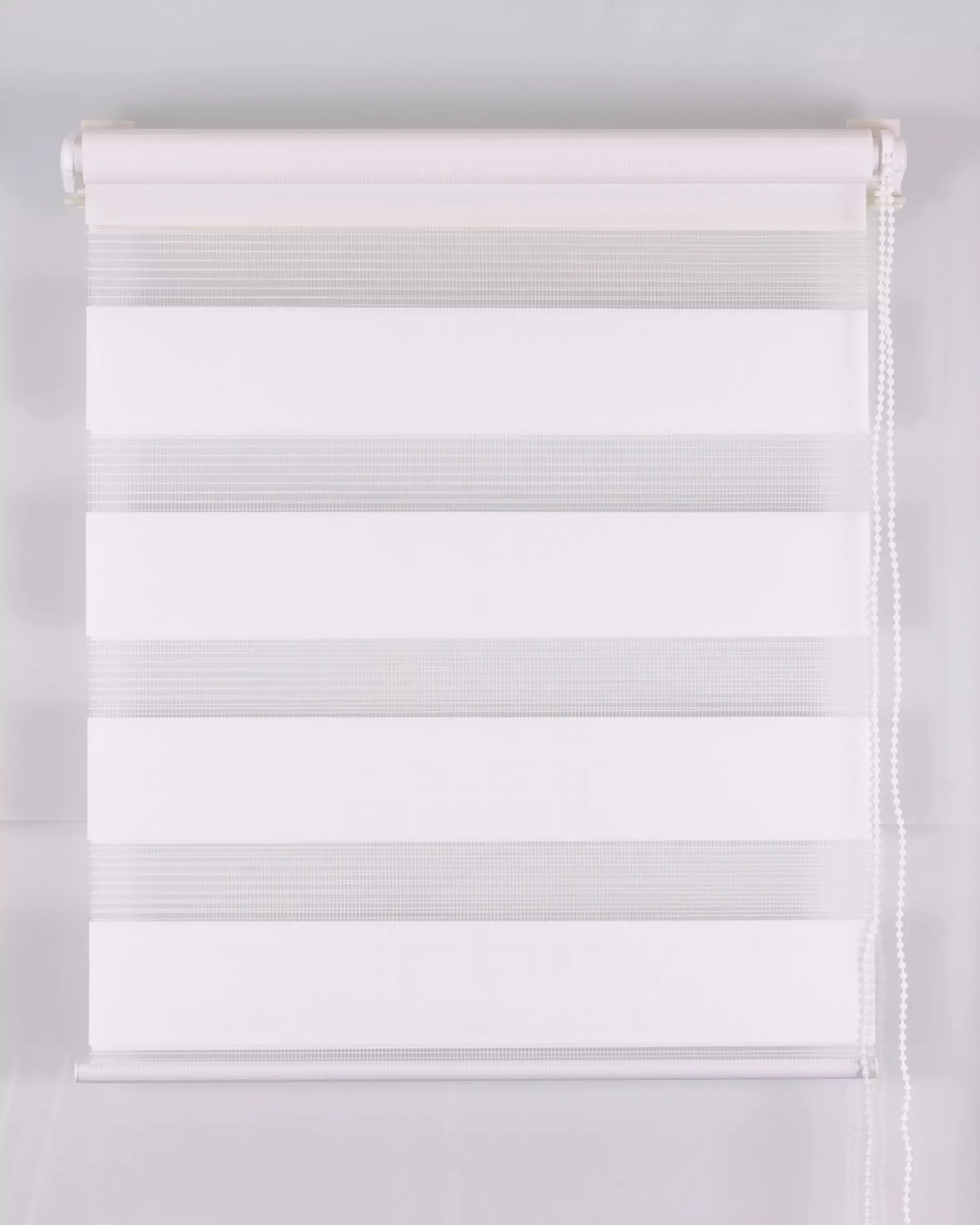 Рулонная штора день-ночь 140 (136)*160 см белый Магеллан