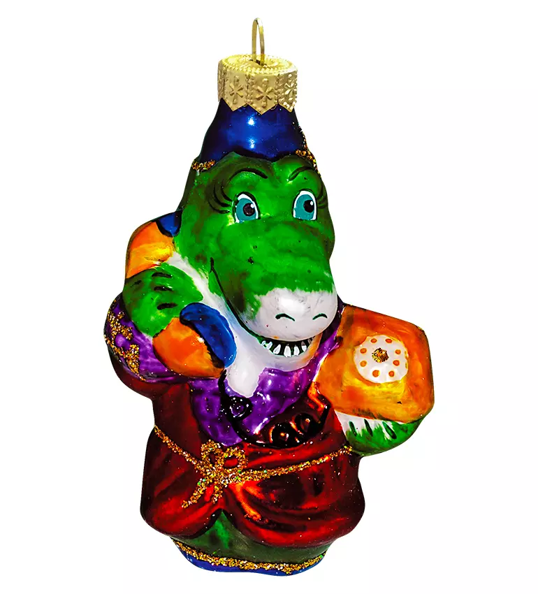 Формовая игрушка Крокодил 12 см Коломеев ФУ-557