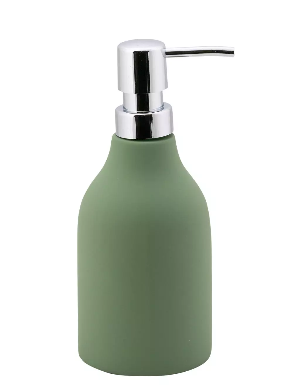 Дозатор для жидкого мыла Unna оливковый, керамика/резина, SWTC-1204OLV-01