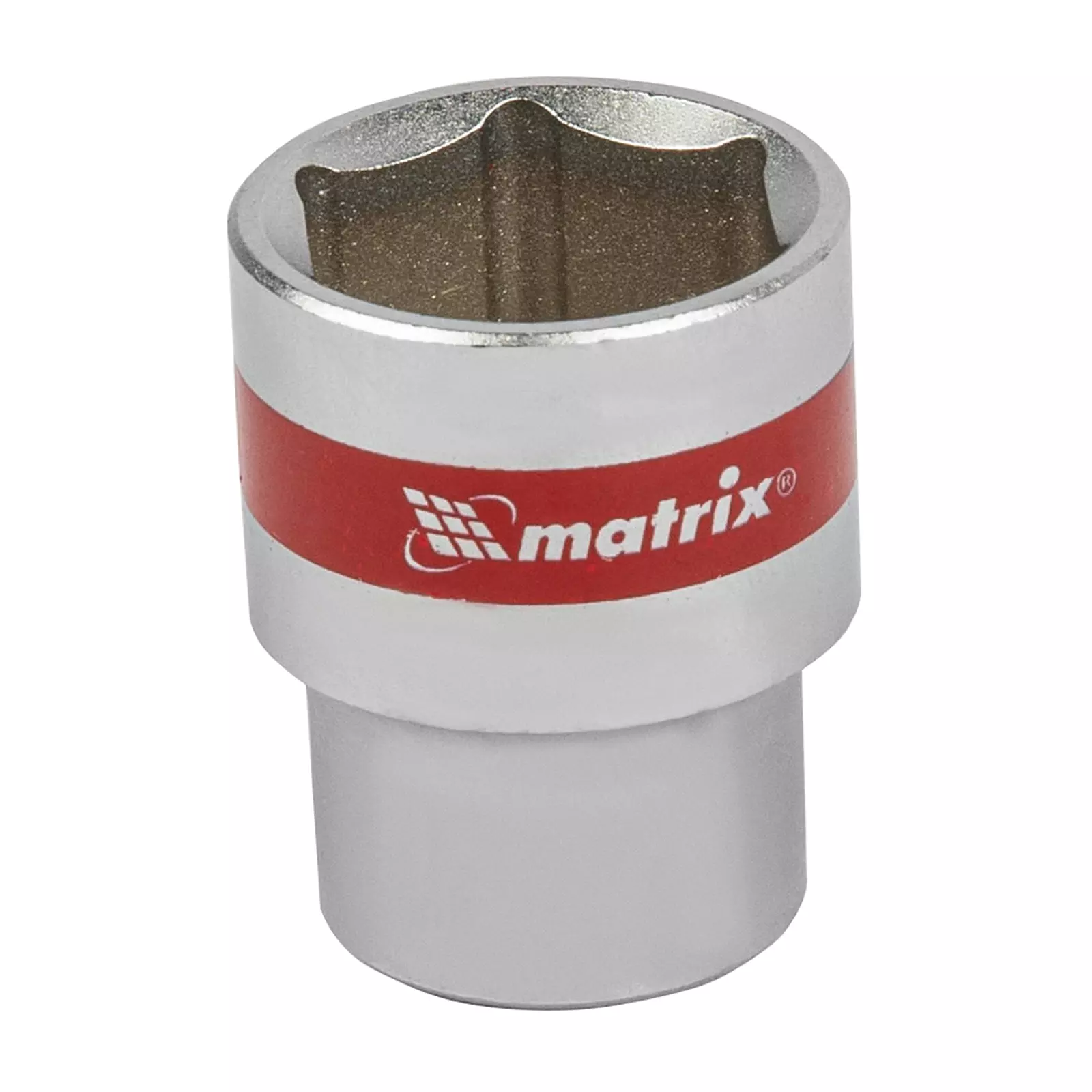 Головка торцевая 22мм, 6-гранная Matrix 13122 CrV 1/2&quot; хром