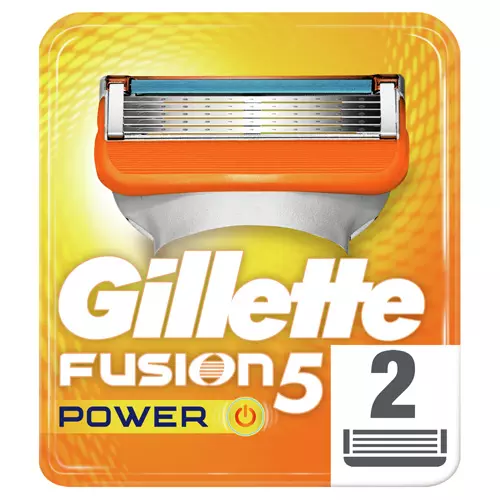 Сменные кассеты для бритья Gillette FUSION Power, 2 шт