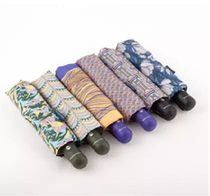 Зонт женский полный автомат цветной Russian Look