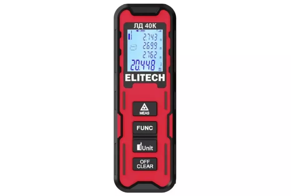 Лазерный дальномер Elitech ЛД 40К