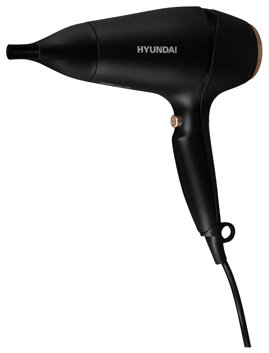Фен для волос HYUNDAI 2000Вт 2 скорости 3 режима шнур 1,8м H-HD0767
