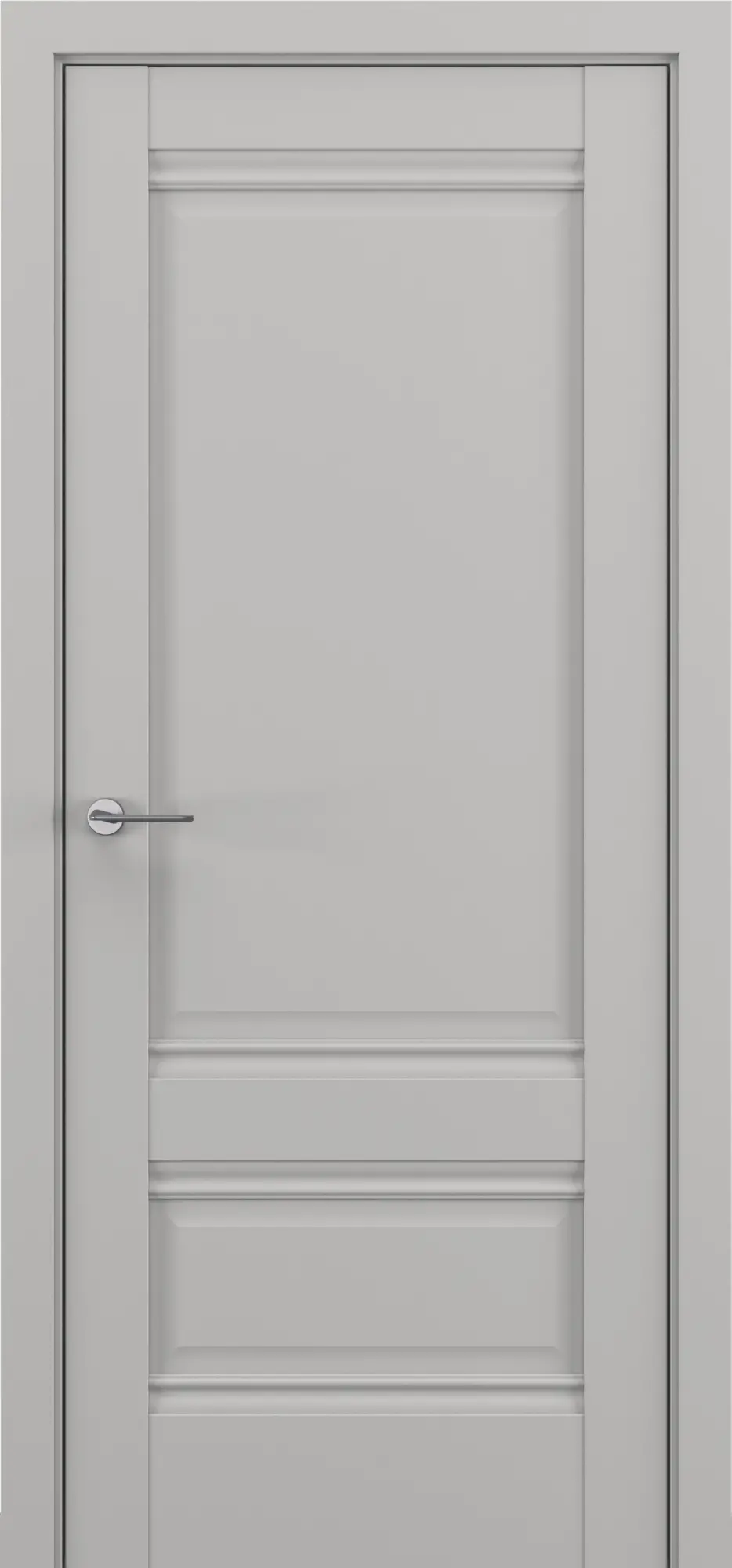 Дверь Classic Baguette Турин ПГ B4 Серый матовый 700*2000 Zadoor