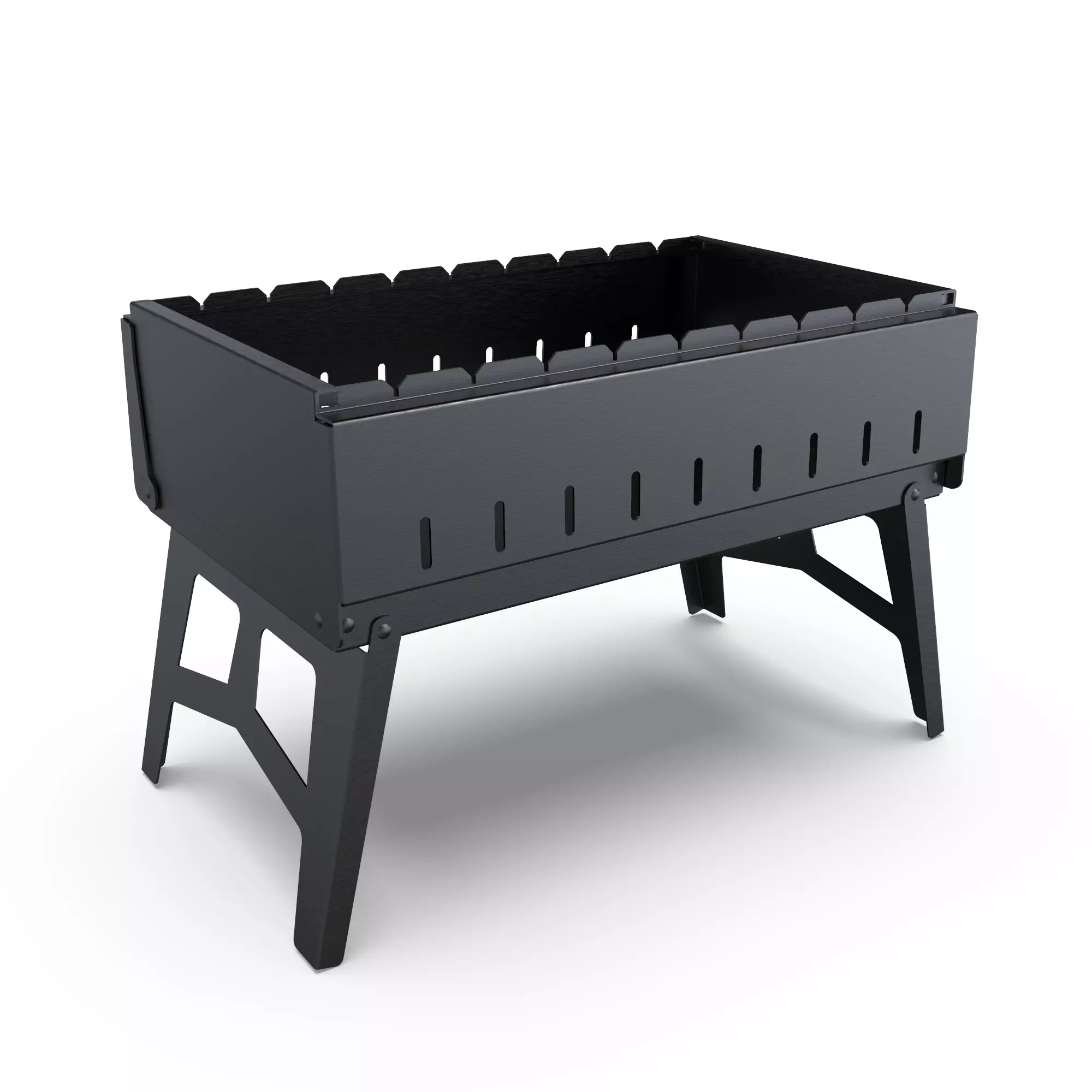 Мангал складной Picnic сталь 2мм 607х352х336мм ВЗР2565.001
