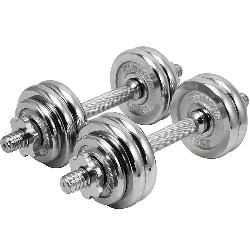 Набор гантелей разборных в пластиковом кейсе Start Up HD2012 15 кг (2 х 7,5 кг)