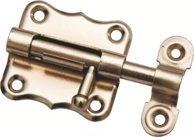 Шпингалет дверной Кунгур ЗТ2 коричневый L= 50мм