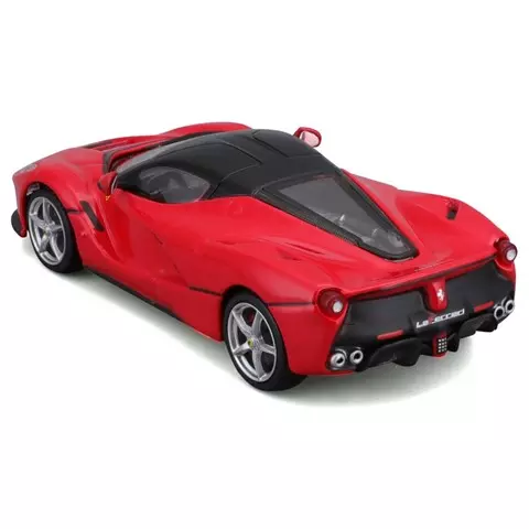 Машинка гоночная die-cast Ferrari - LaFerrari Bburago 1:43, открывающ. двери, красная 18-36902RD