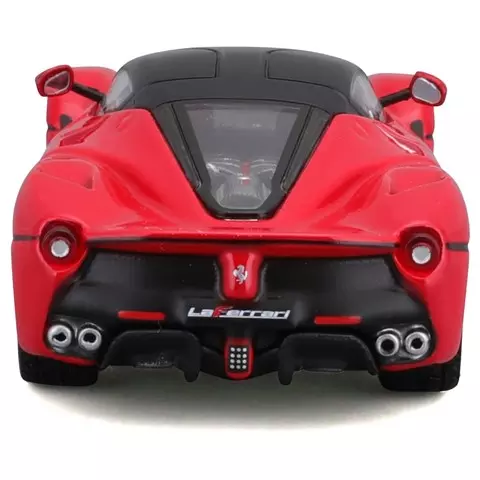 Машинка гоночная die-cast Ferrari - LaFerrari Bburago 1:43, открывающ. двери, красная 18-36902RD