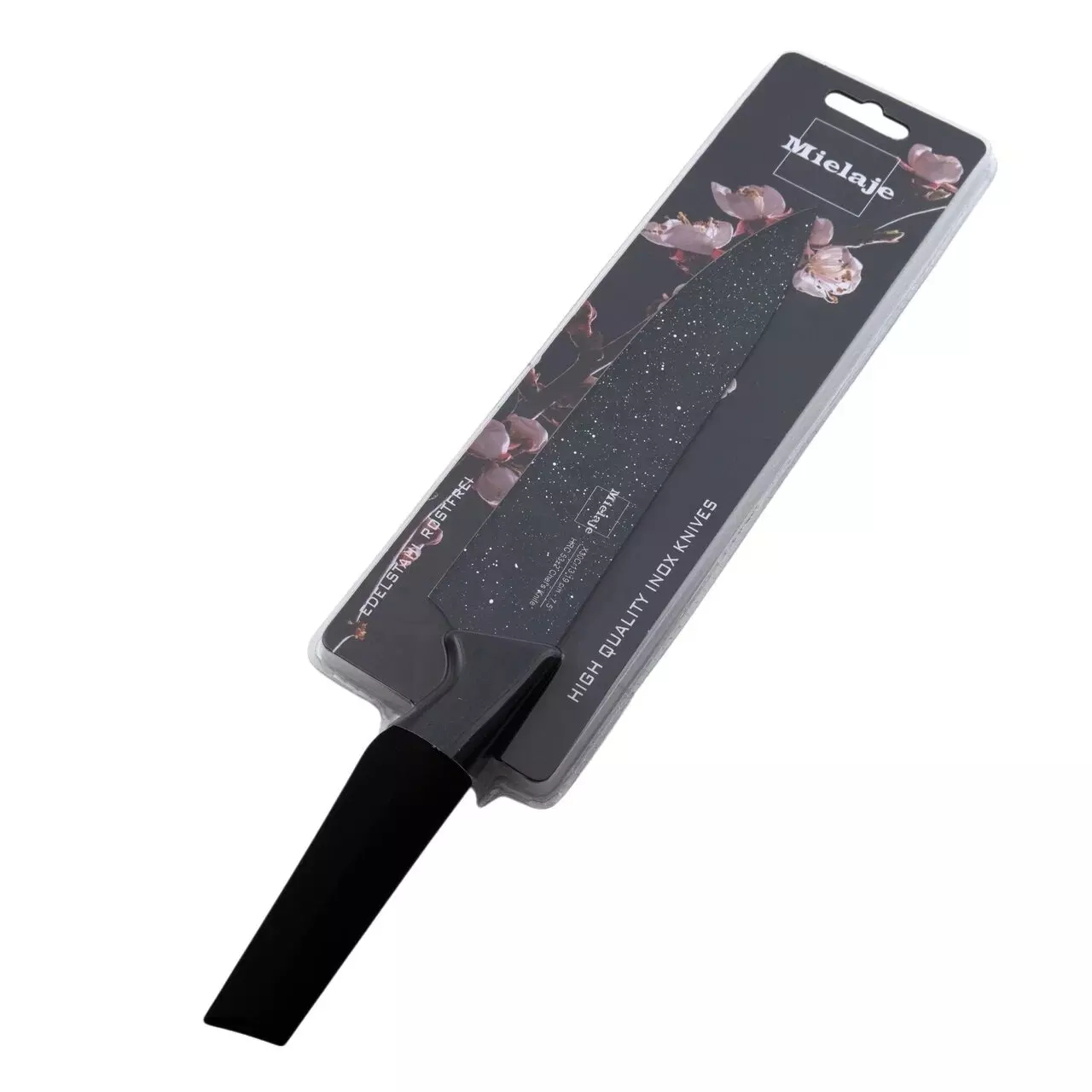 Нож &quot;Шеф&quot; Santoku 19 см. рукоять Soft Touch, Mielaje
