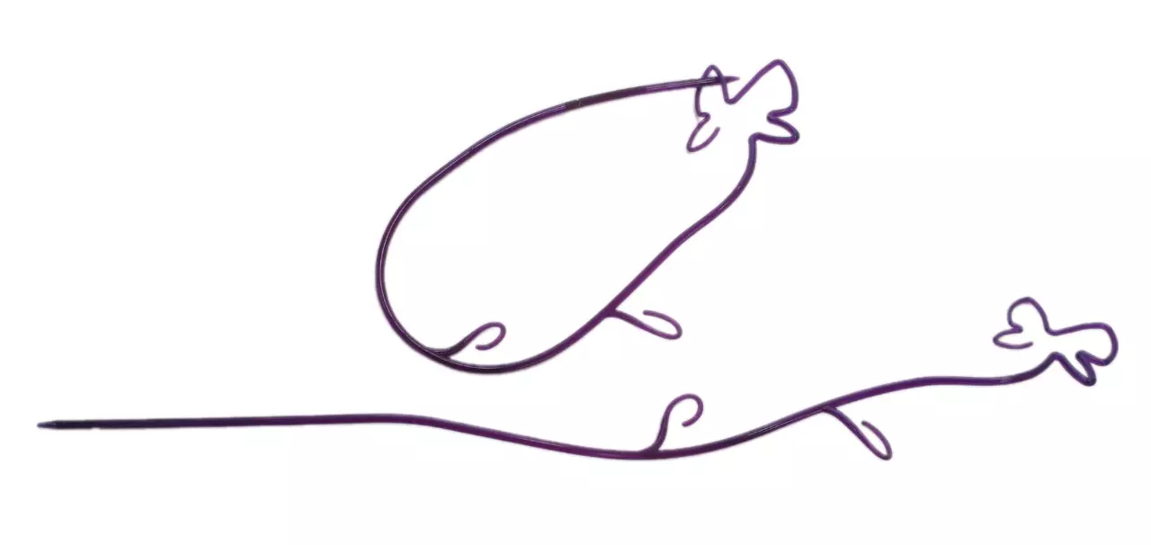 Опора для орхидей 570 мм ТЕК.А.ТЕК зеленый