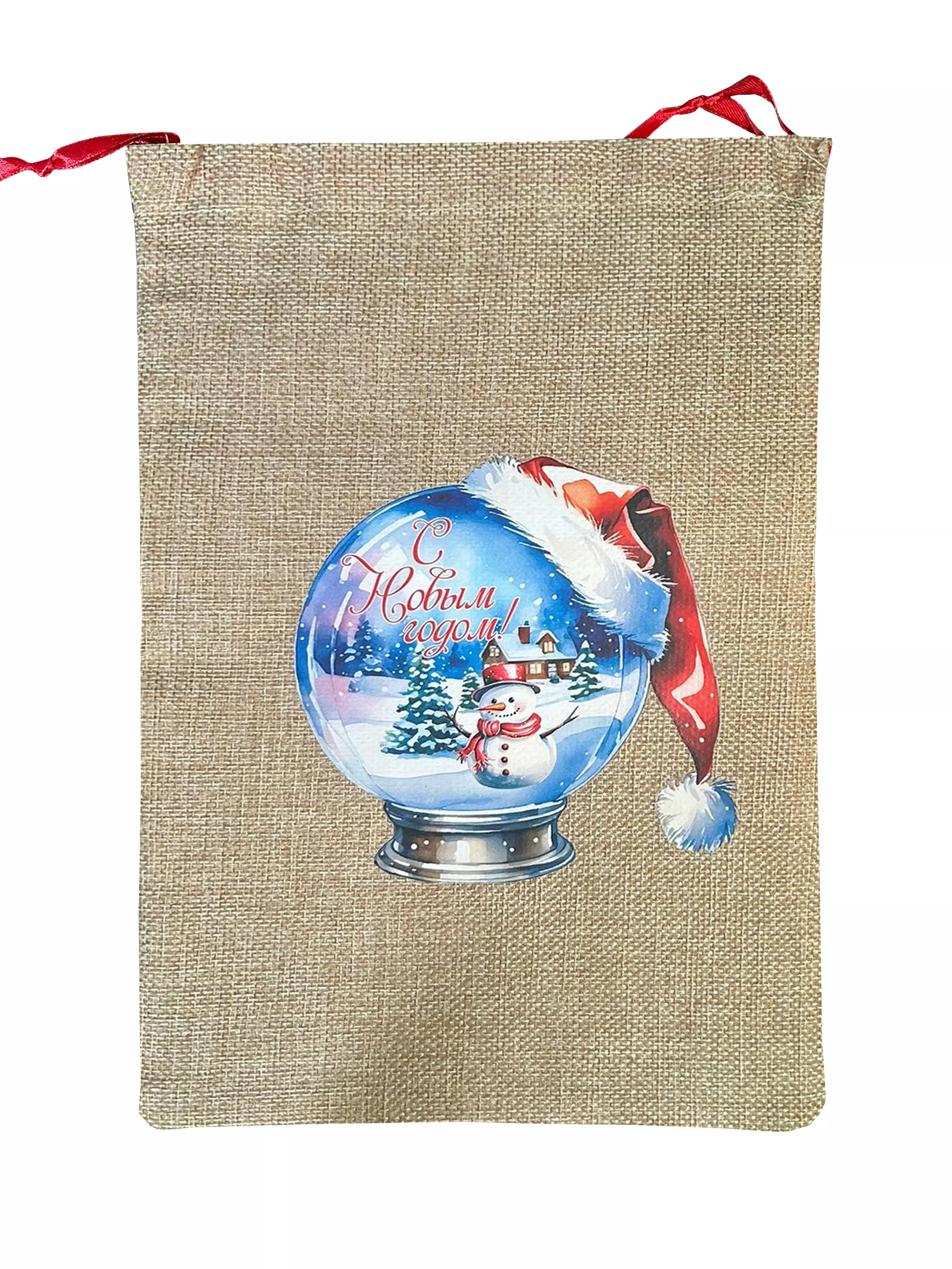 Мешок для подарка(полиэстер) / 0,5х20х30см 92251