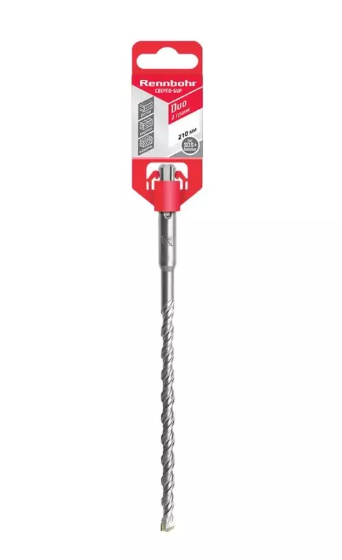 Бур SDS plus 10*210мм Rennbohr Duo 681021