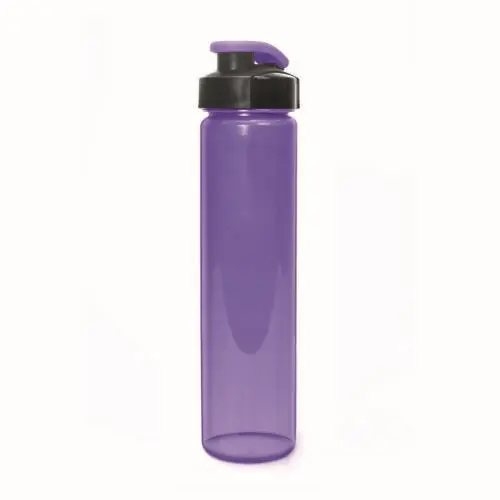 Бутылка для воды со шнурком 500 мл &quot;HEALTH and FITNESS&quot;, straight, фиолетовый КК0160
