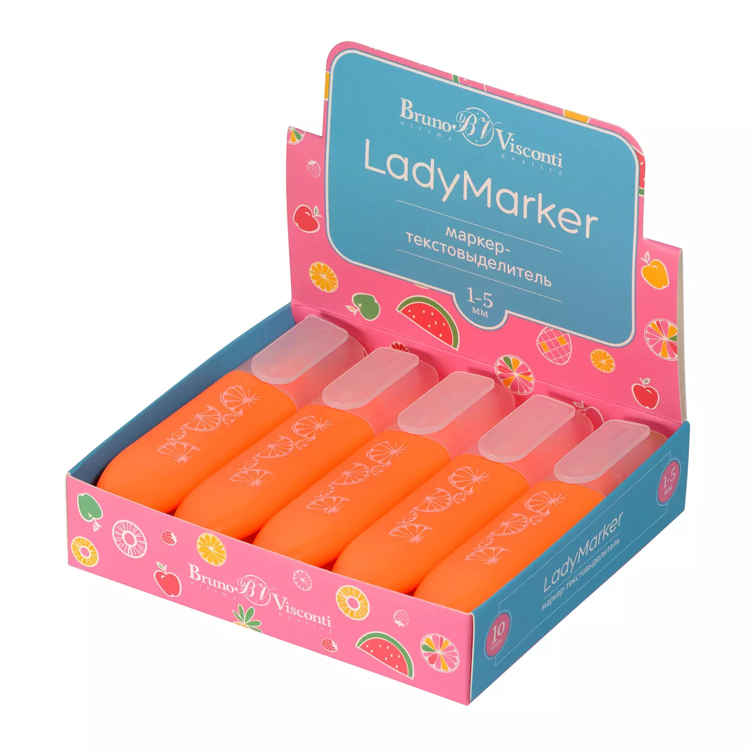 Текстовыделитель LadyMarker ОРАНЖЕВЫЙ