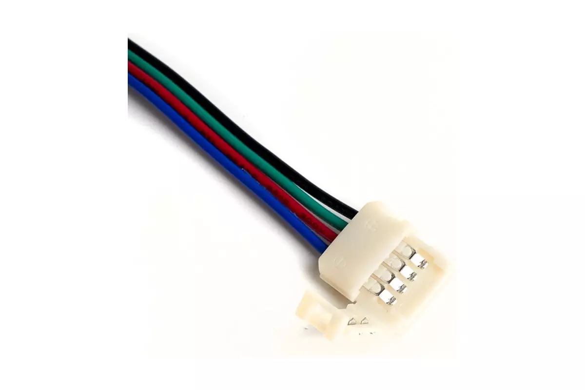 Коннектор для соединения RGB светодиодной ленты 10мм гибкий Feron 23398