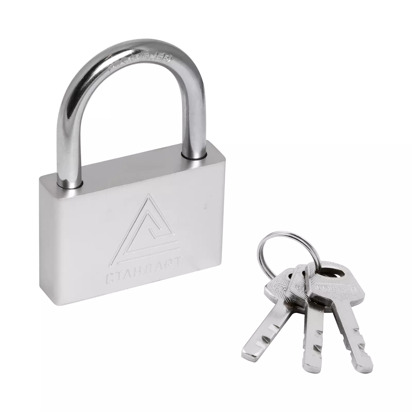 Замок навесной Стандарт HDS-370 d=7.8 мм, закаленная дужка