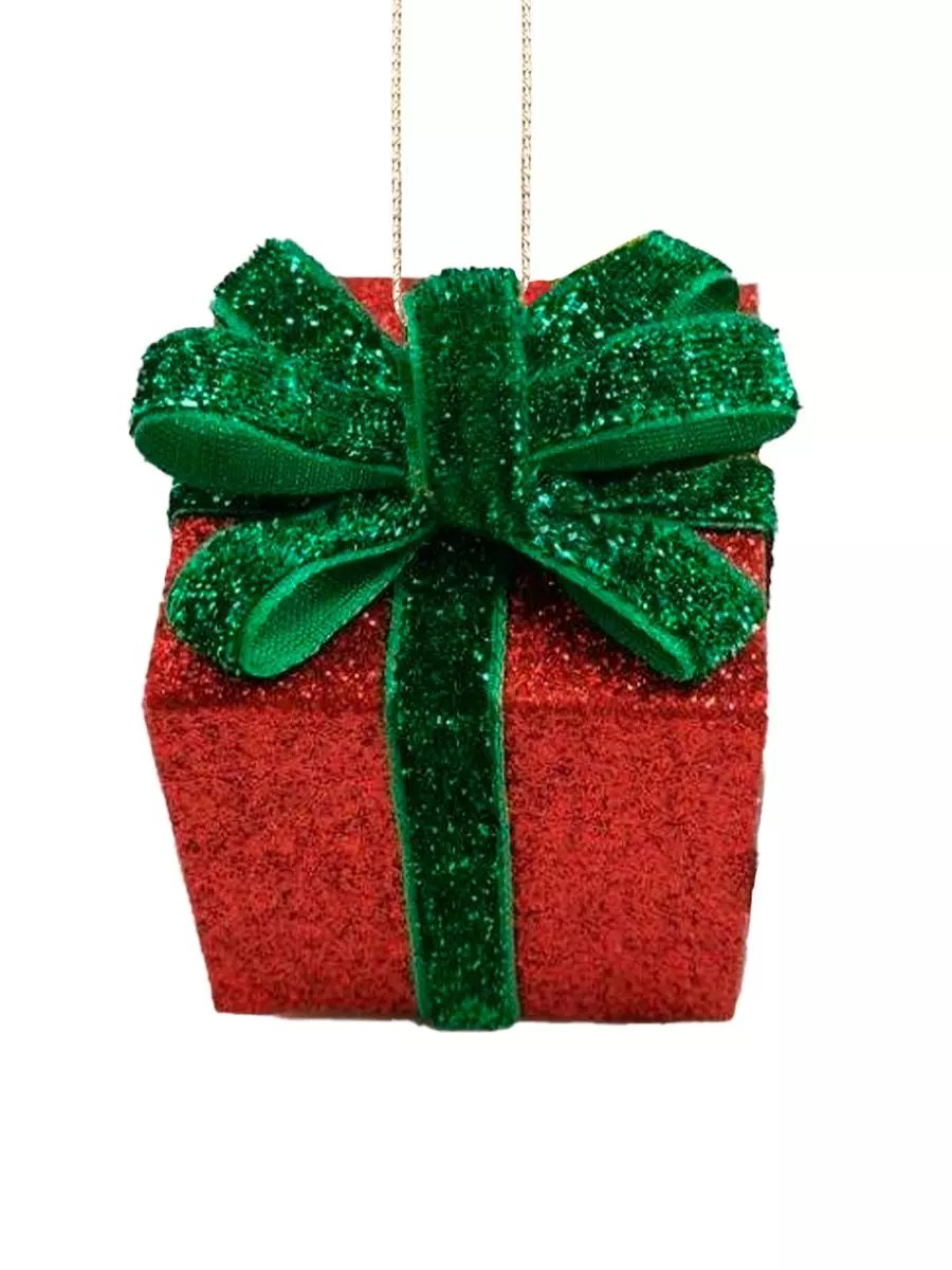 Новогоднее подвесное украшение (пенополистирол, полиэстер) / 6x5,5x5,5см 94661