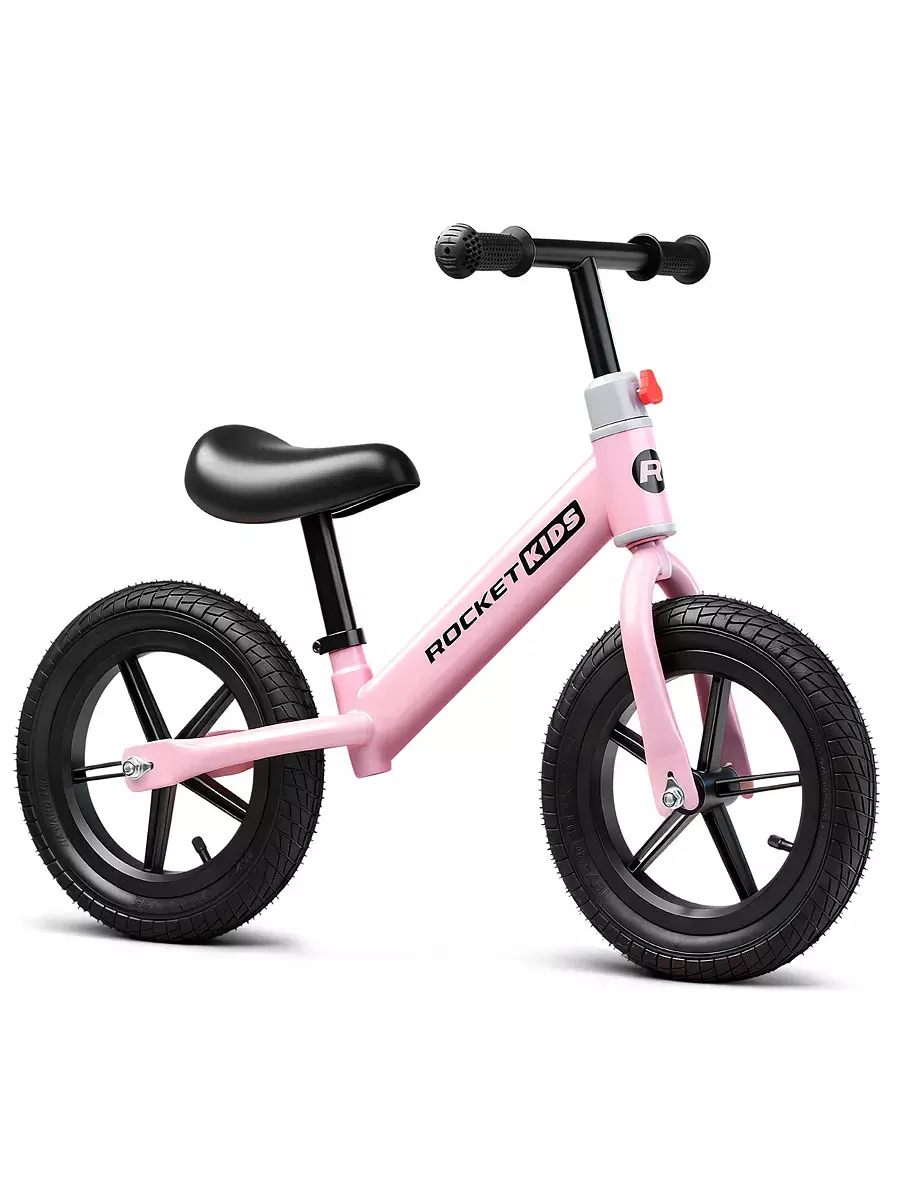 Беговел 12 Rocket R0043NEW-PK розовый