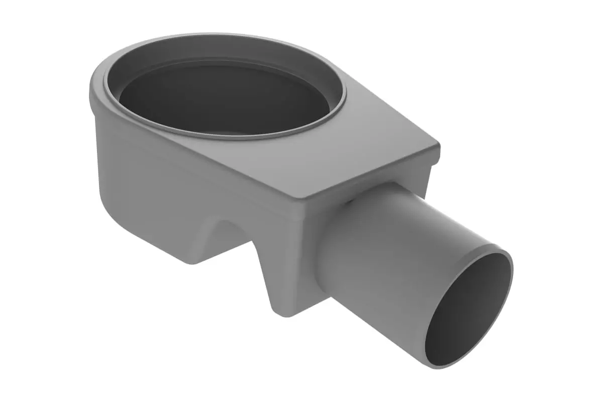 Душевой трап горизонт. 500х63 мм.360⁰, выход d50 мм.с комб.затвор. реш. из нерж. стали,Nova 5650.005