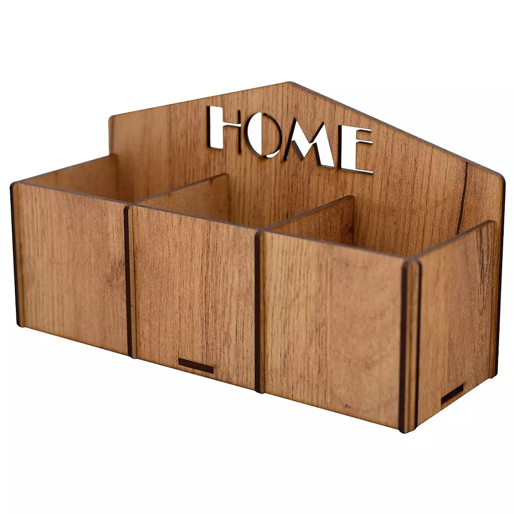 Подставка для чайных пакетиков &quot;HOME&quot;, 3 секции, 12,5х23х8см