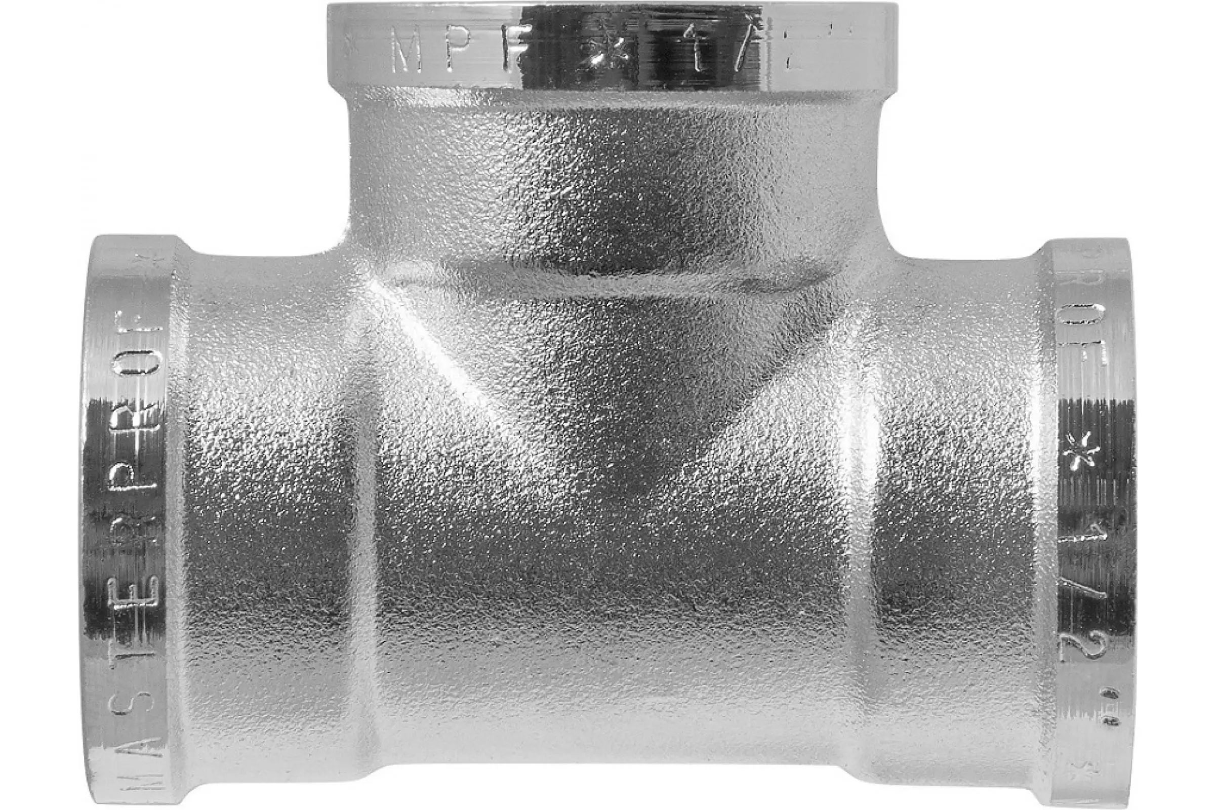 Тройник 1/2" ВР, никель, STI