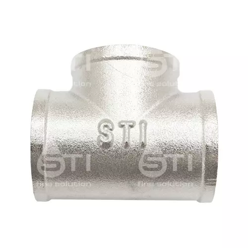 Тройник 1/2" ВР, никель, STI