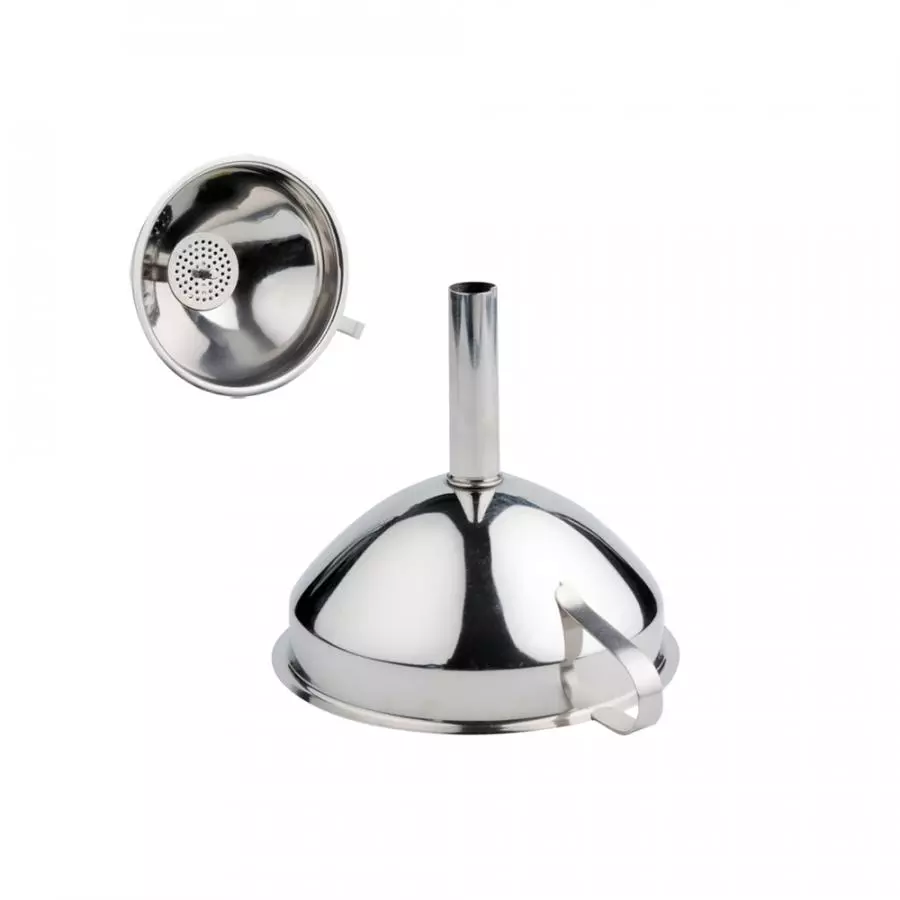 Воронка 11 см нерж. сталь, с ситечком, Катунь 0205
