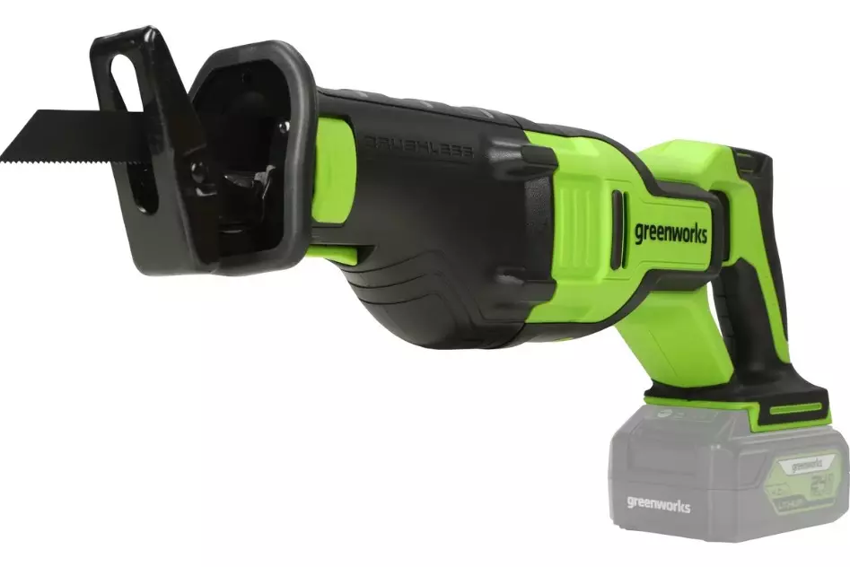 Пила сабельная аккумуляторная GreenWorks GD24RS 