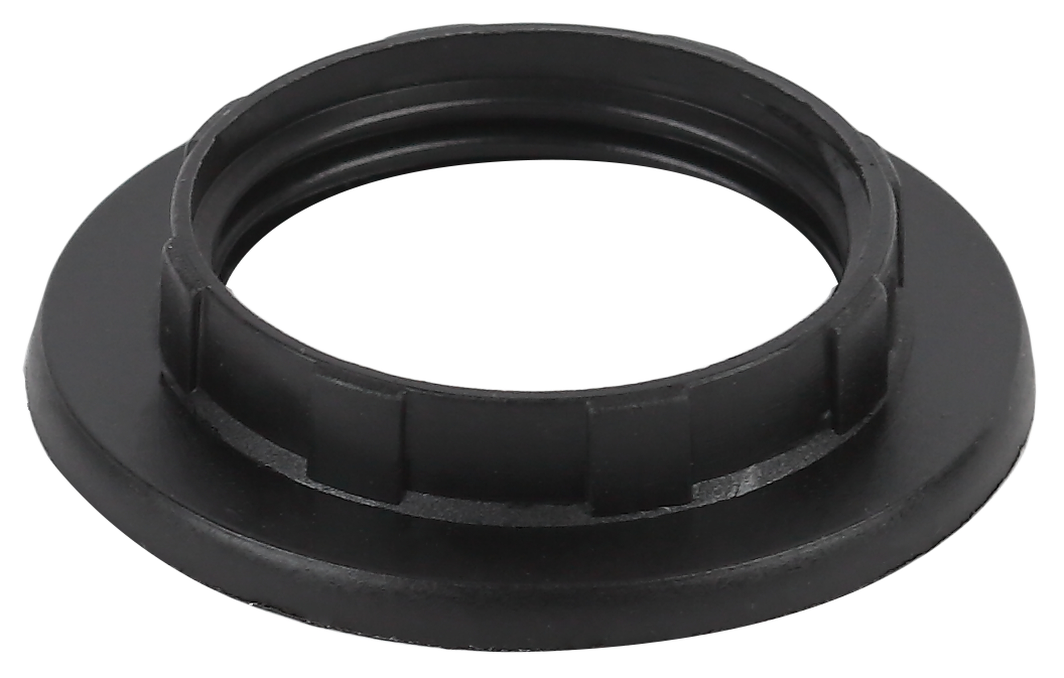 Кольцо для патрона E14, пластик, черное ACS KLC-E14-PLA-BL-IND ЭРА