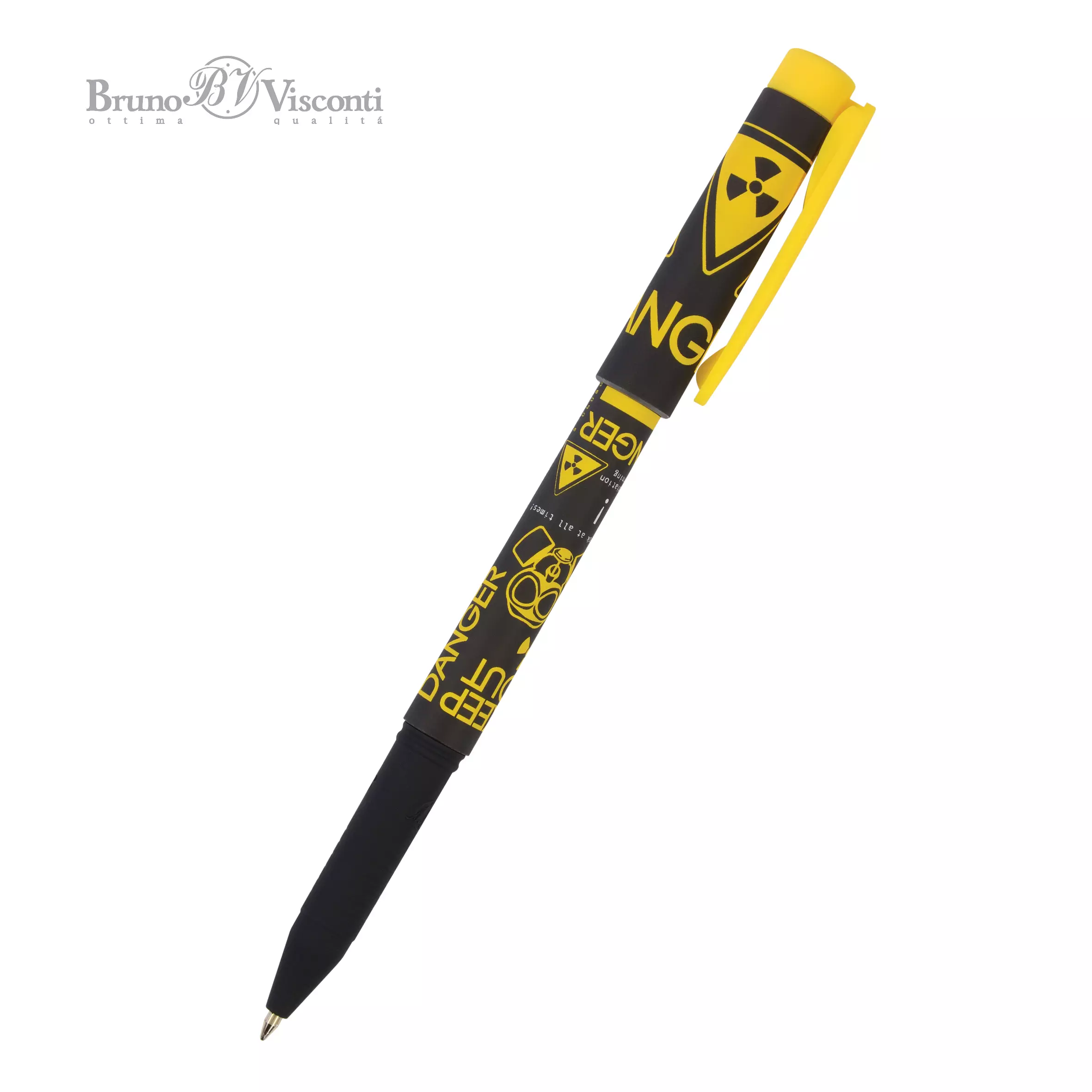 Шариковая ручка BrunoVisconti FreshWrite. Опасность! Радиоактивно 0.7 мм, синяя