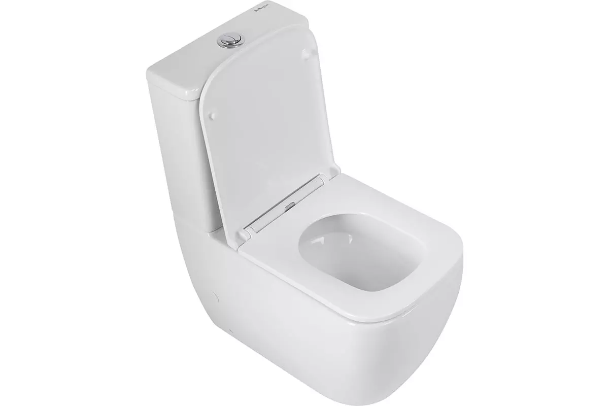 Унитаз BelBagno LUCE-TOR BB2197CP-TOR/SC/BB2197T смыв TORNADO, микролифт