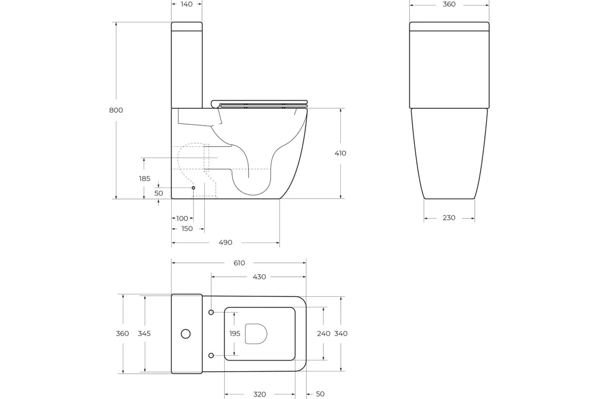 Унитаз BelBagno LUCE-TOR BB2197CP-TOR/SC/BB2197T смыв TORNADO, микролифт
