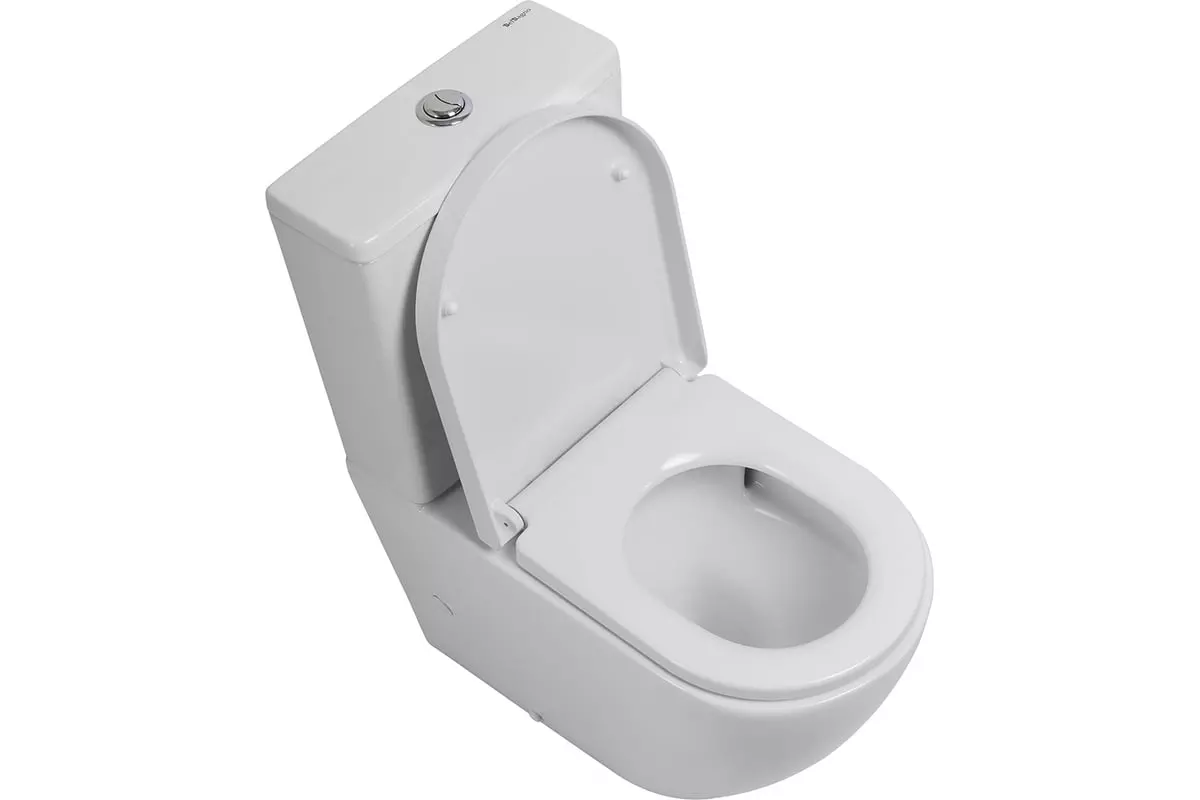 Унитаз BelBagno SFERA-TOR BB2141CP-TOR/BB2141T/BB865SC, смыв TORNADO, сиденье микролифт