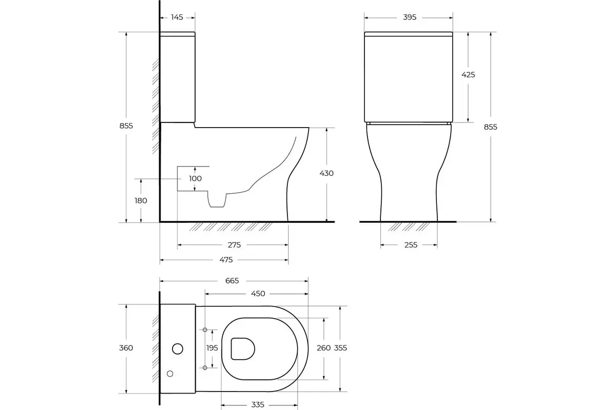 Унитаз BelBagno SFERA-TOR BB2141CP-TOR/BB2141T/BB865SC, смыв TORNADO, сиденье микролифт