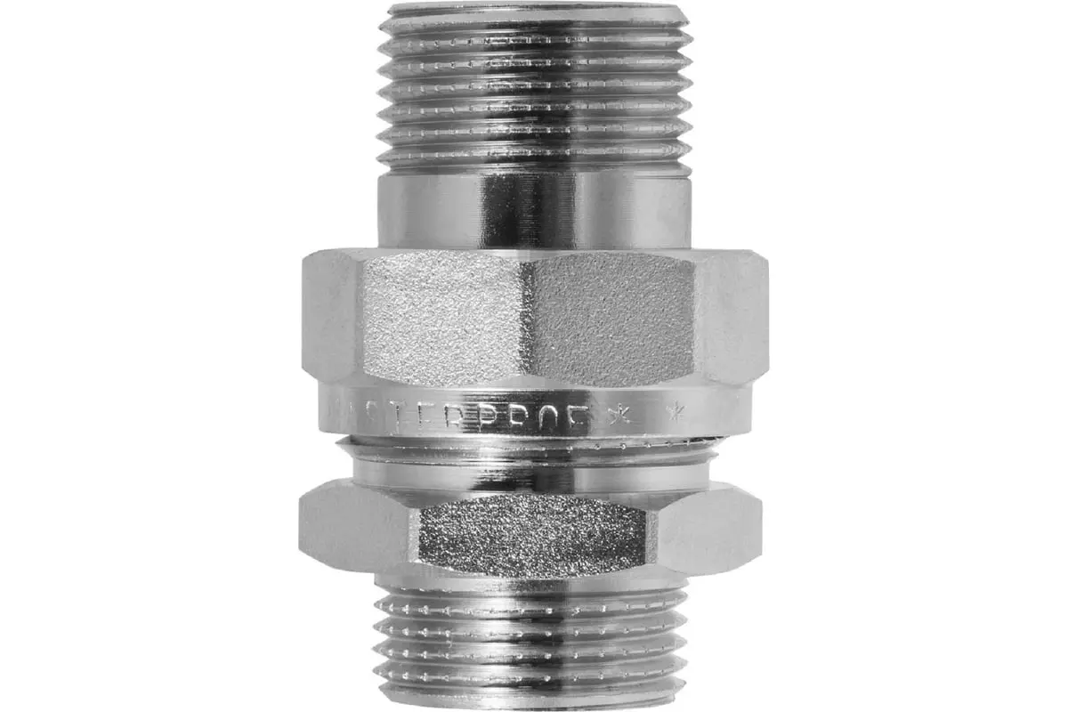 Американка прямая 3/4" НР/НР, никель, MPF ИС.072112